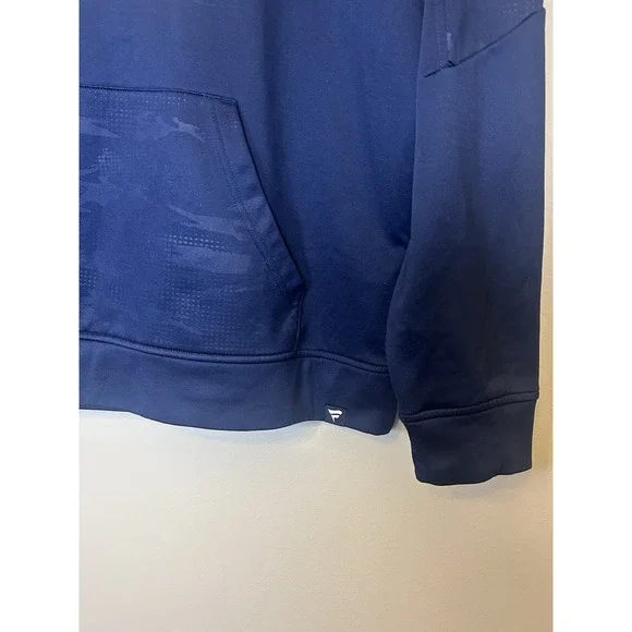 Notre Dame Fighting Irish Hoodie Mens XL NCAA Football Navy Blue Camo Fanatics - Picture 3 of 8